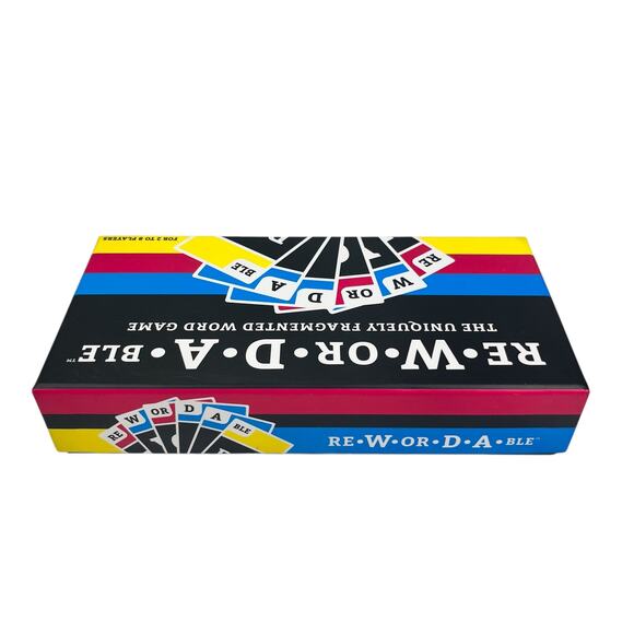 Rewordable The Uniquely Fragmented Word Game by Allison Parrish NEW - Picture 4 of 9